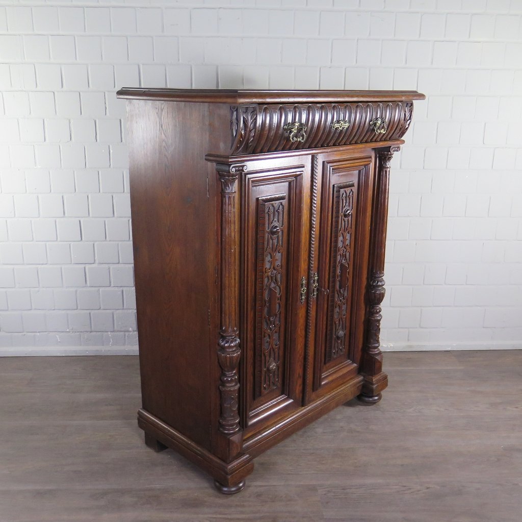 Vertiko Gründerzeit 1880 Eiche