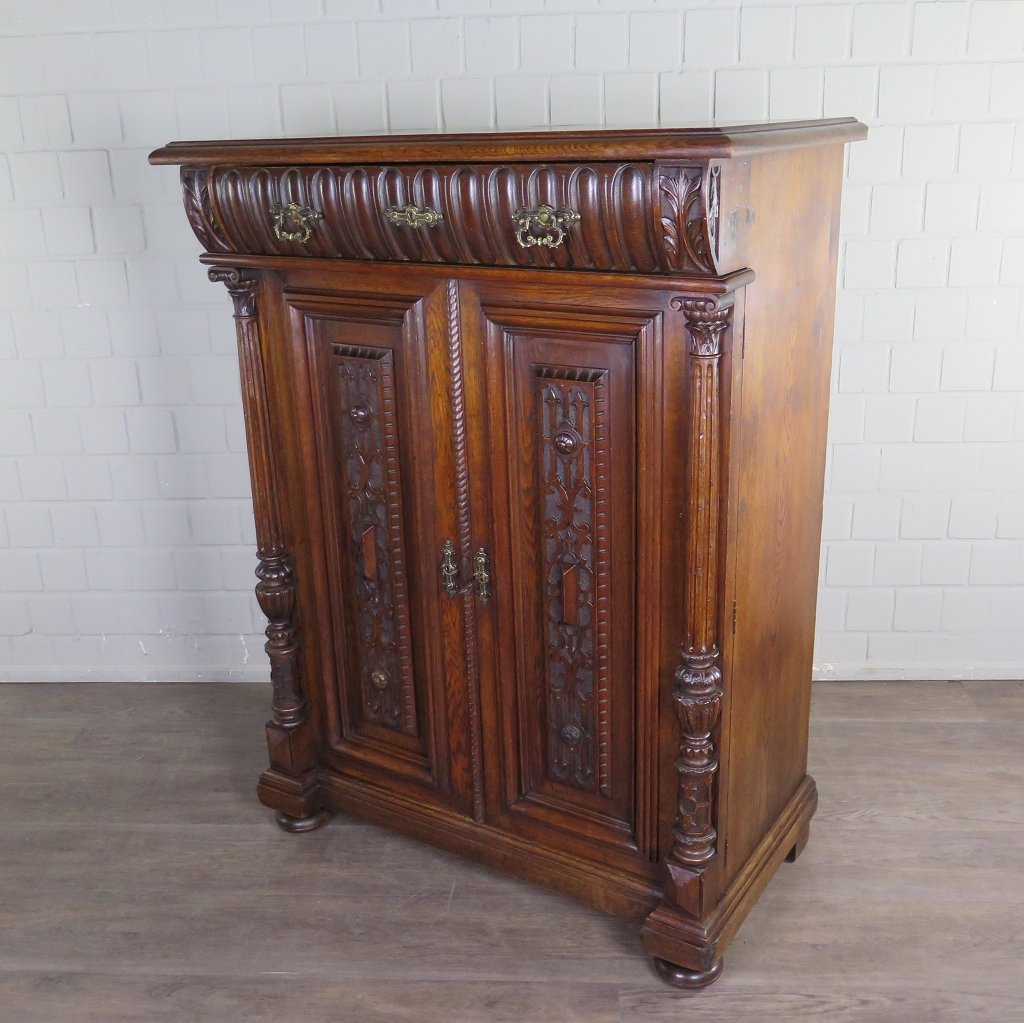 Vertiko Gründerzeit 1880 Eiche