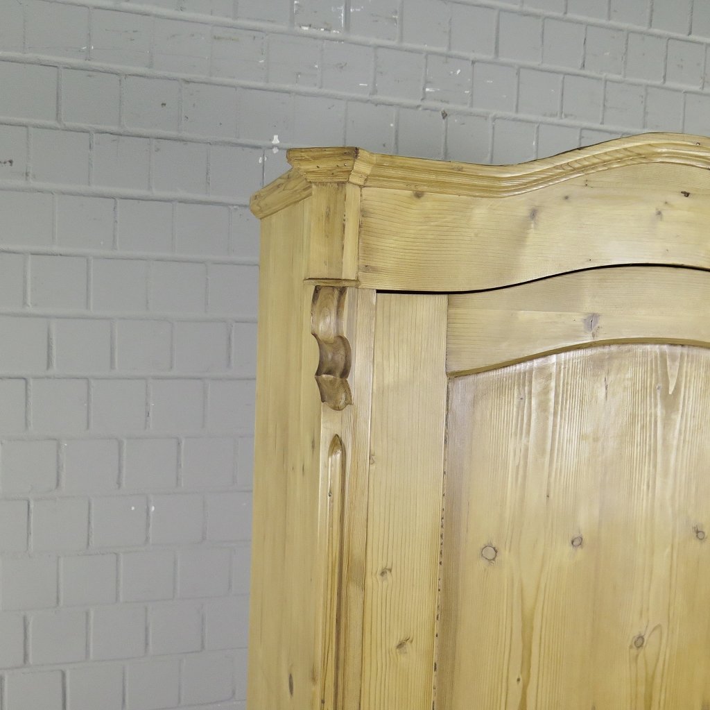 Kleiderschrank Schrank Louis Philippe 1860 Kiefer