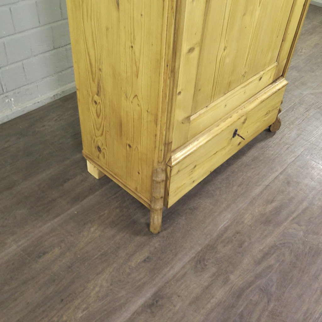 Kleiderschrank Schrank Louis Philippe 1860 Kiefer