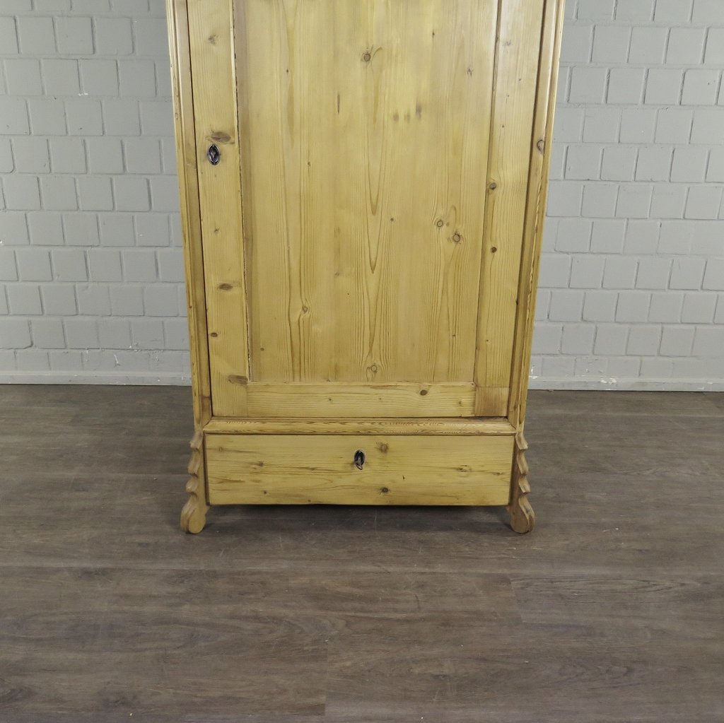 Kleiderschrank Schrank Louis Philippe 1860 Kiefer
