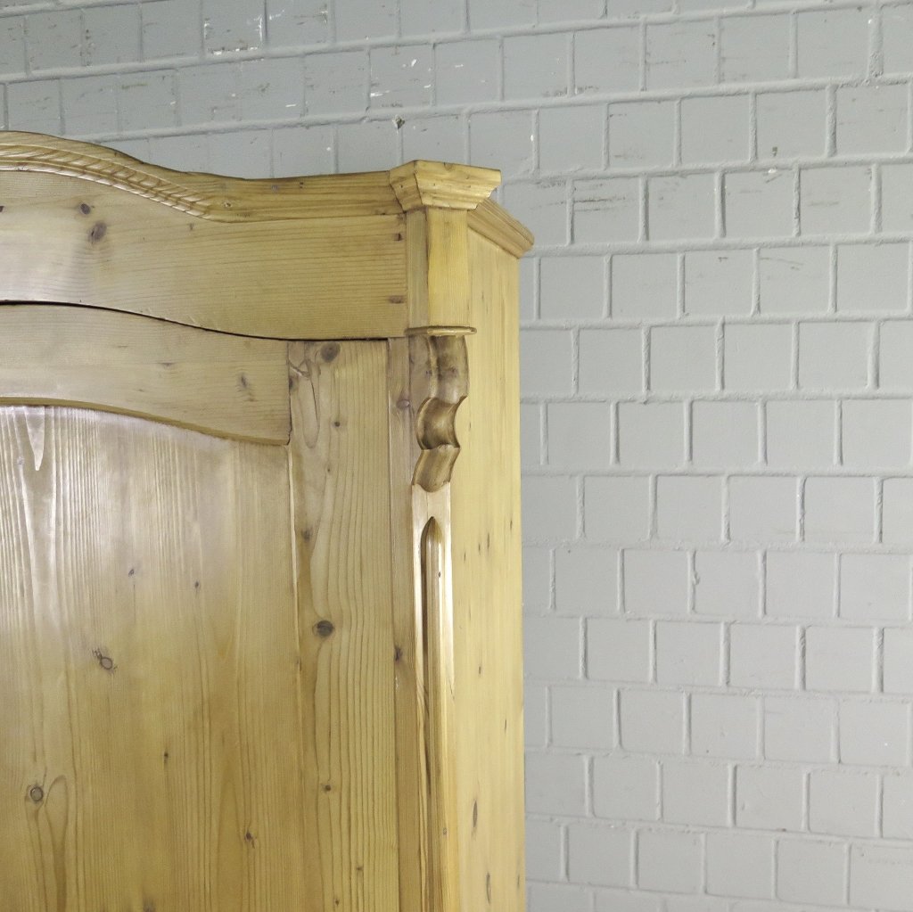 Kleiderschrank Schrank Louis Philippe 1860 Kiefer