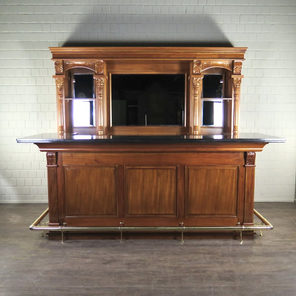 Empire Bar Theke Mahagoni 2,70 m