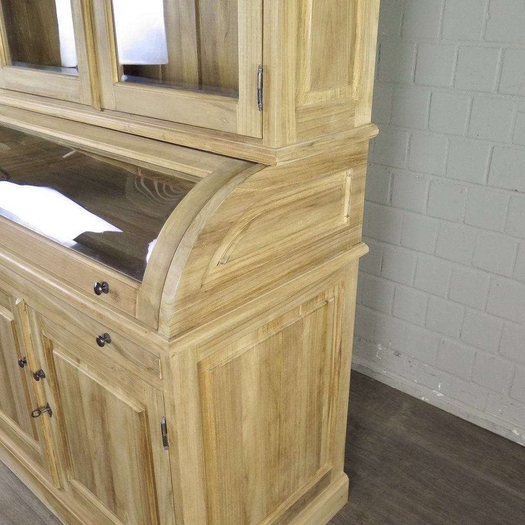 Buffetschrank Vitrine 1,22 m Teakholz