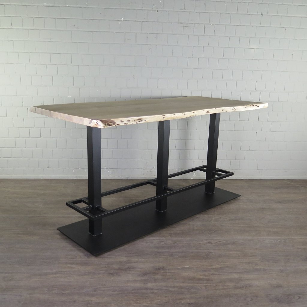Stehtisch Bartisch Mangoholz 2,20 m x 1,00 m