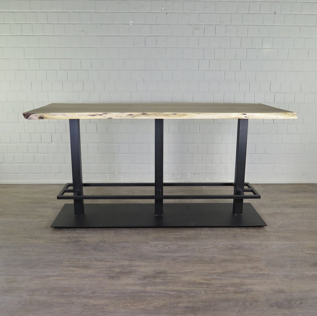 Stehtisch Bartisch Mangoholz 2,20 m x 1,00 m