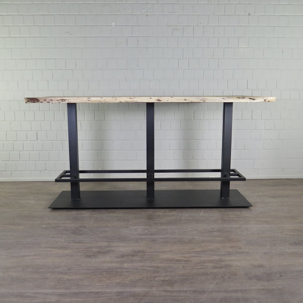 Stehtisch Bartisch Mangoholz 2,20 m x 1,00 m