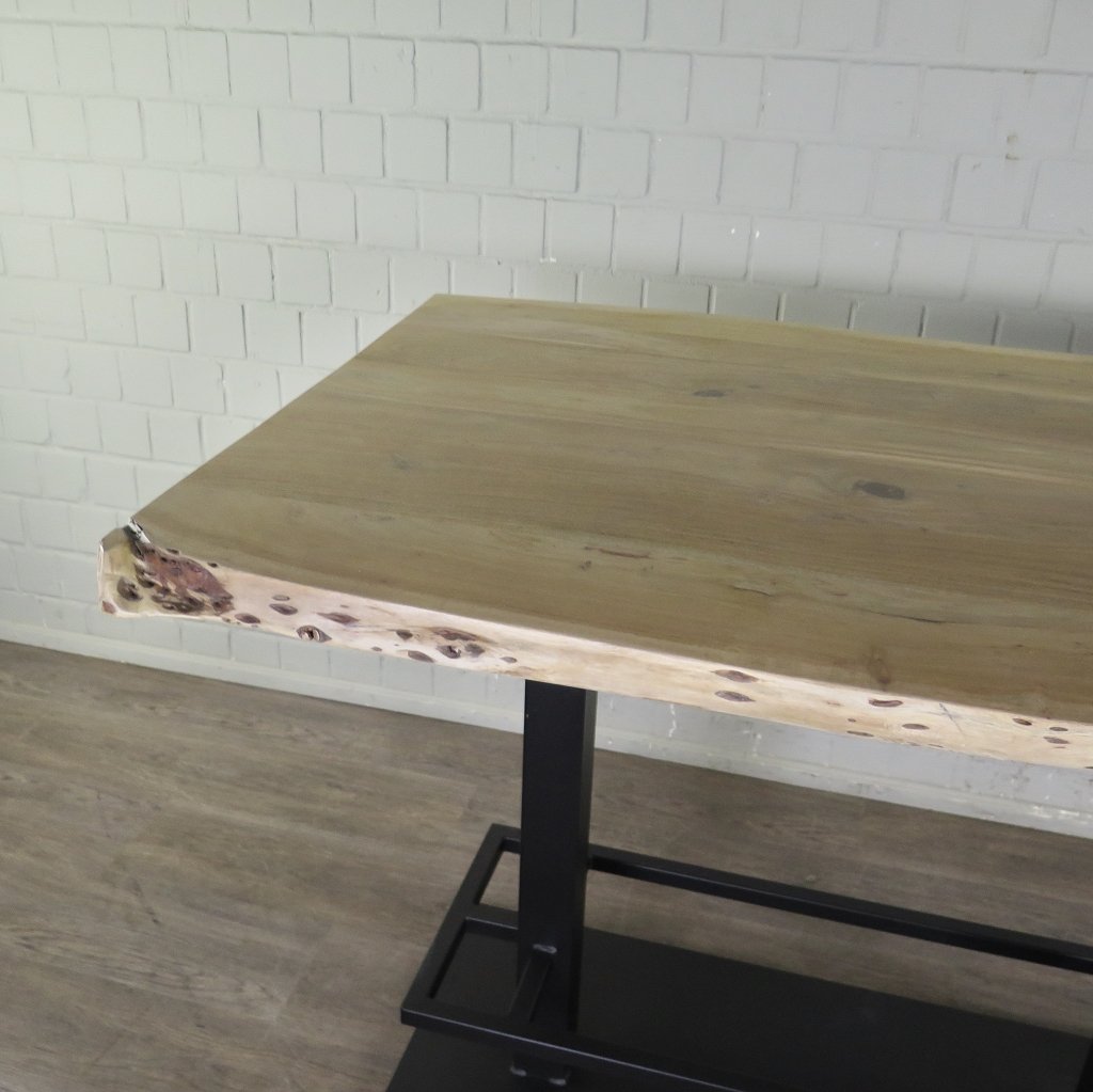 Stehtisch Bartisch Mangoholz 2,20 m x 1,00 m