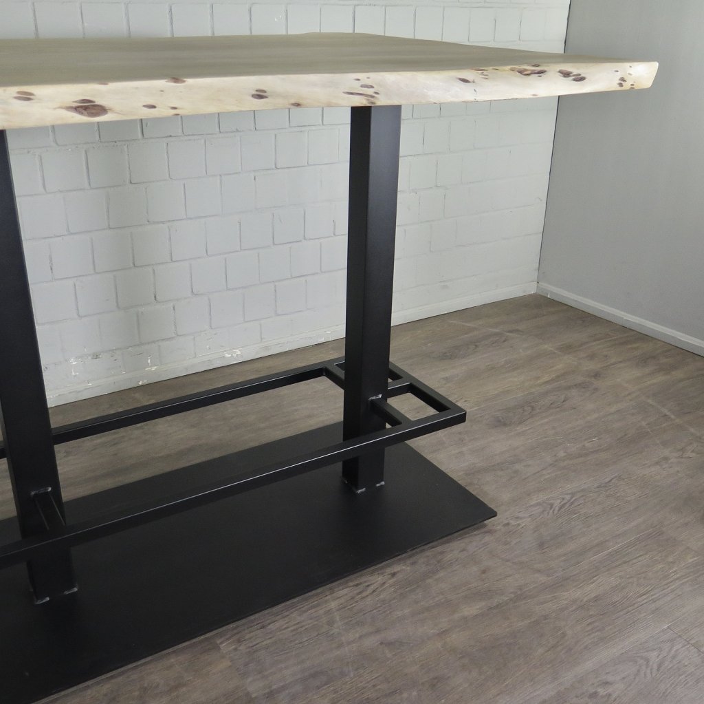 Stehtisch Bartisch Mangoholz 2,20 m x 1,00 m