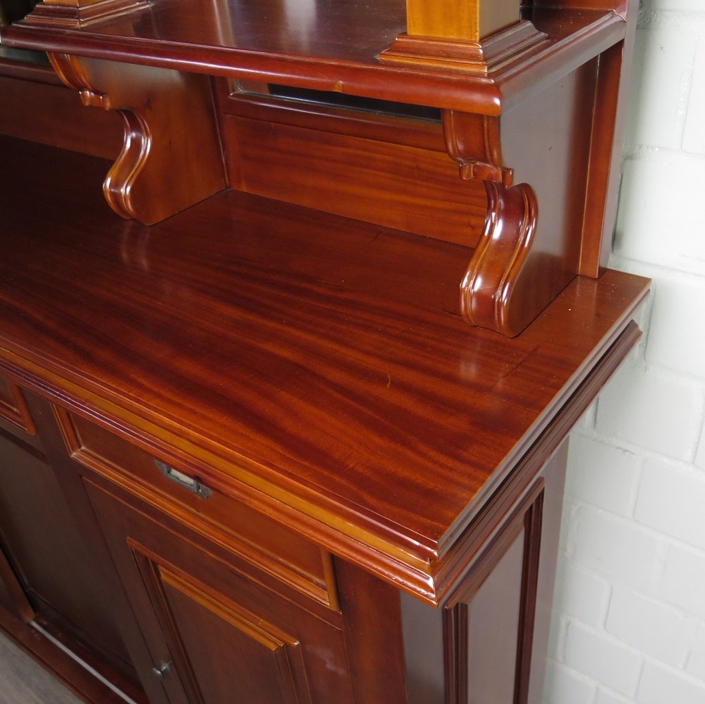 Hausbar Theke Mahagoni 2,35 m