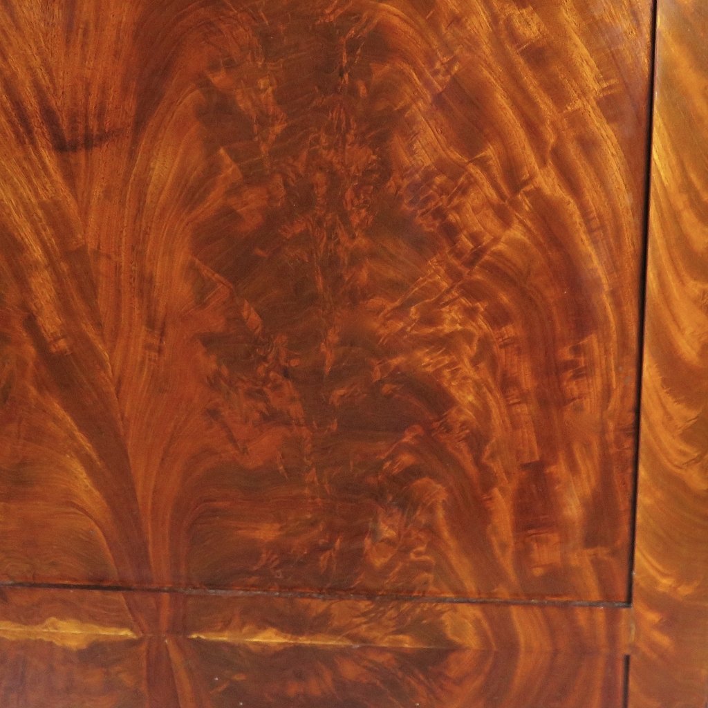 Sekretär Biedermeier 1850 Mahagoni