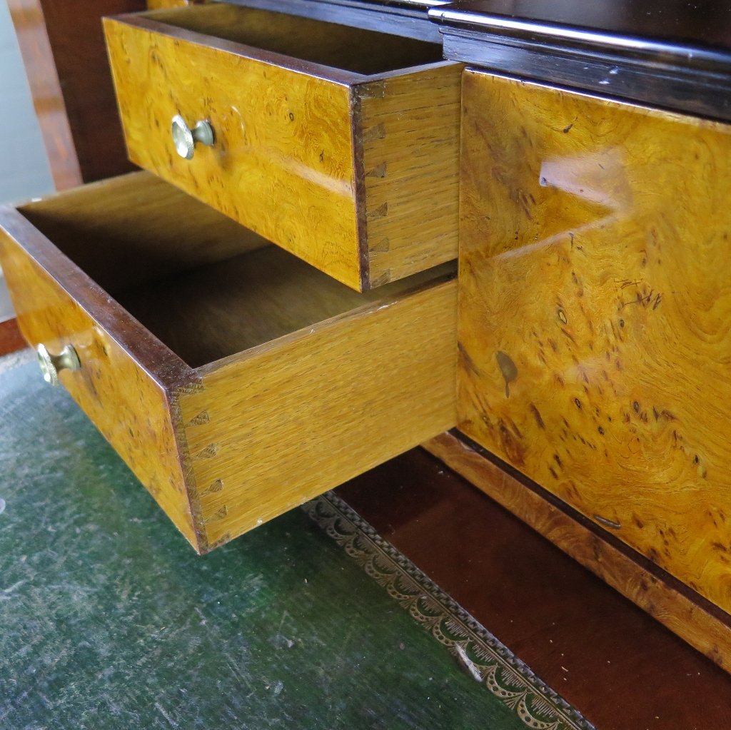 Sekretär Biedermeier 1850 Mahagoni