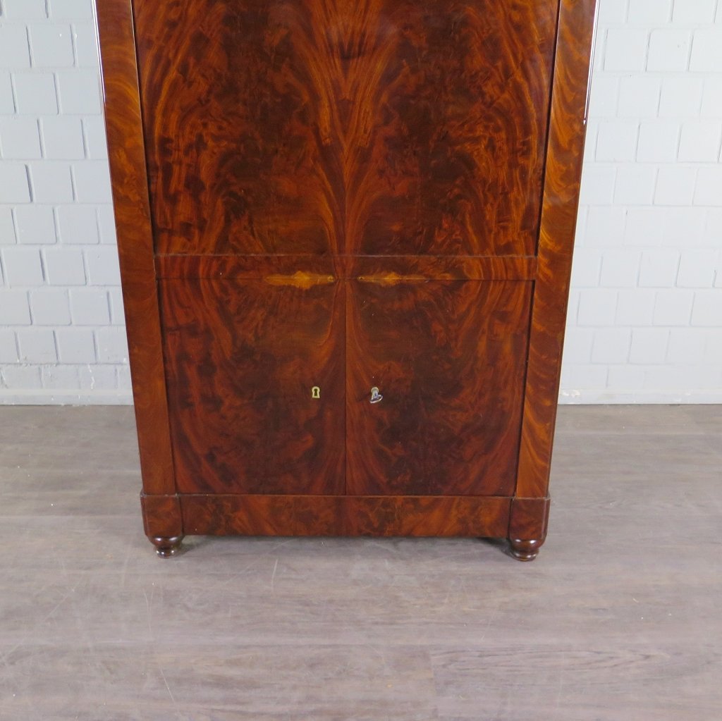 Sekretär Biedermeier 1850 Mahagoni
