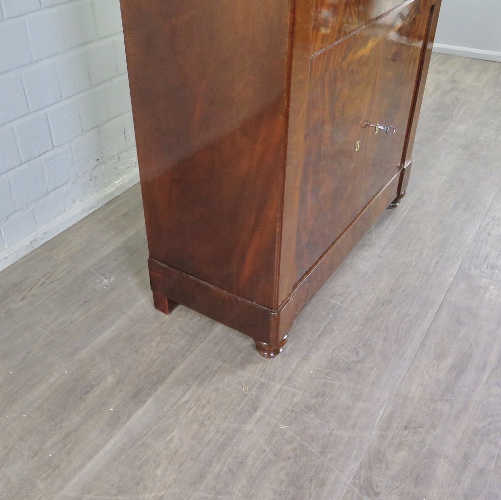 Sekretär Biedermeier 1850 Mahagoni