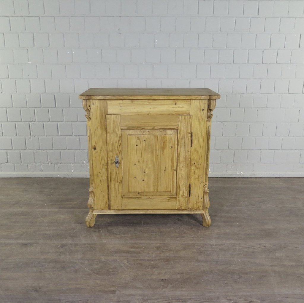 Beistellschrank Halbschrank Louis Philippe 1860 Kiefer