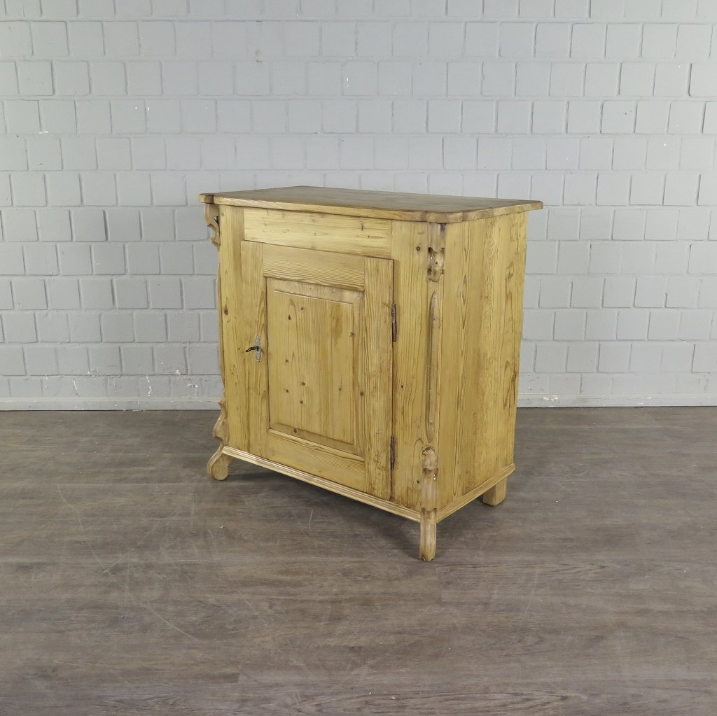 Beistellschrank Halbschrank Louis Philippe 1860 Kiefer