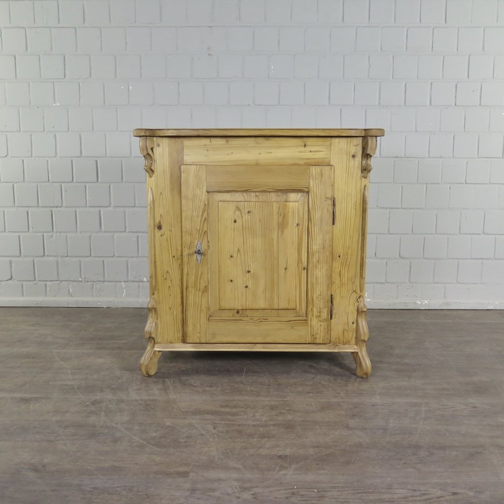 Beistellschrank Halbschrank Louis Philippe 1860 Kiefer