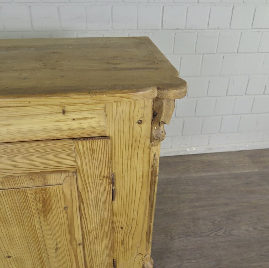 Beistellschrank Halbschrank Louis Philippe 1860 Kiefer