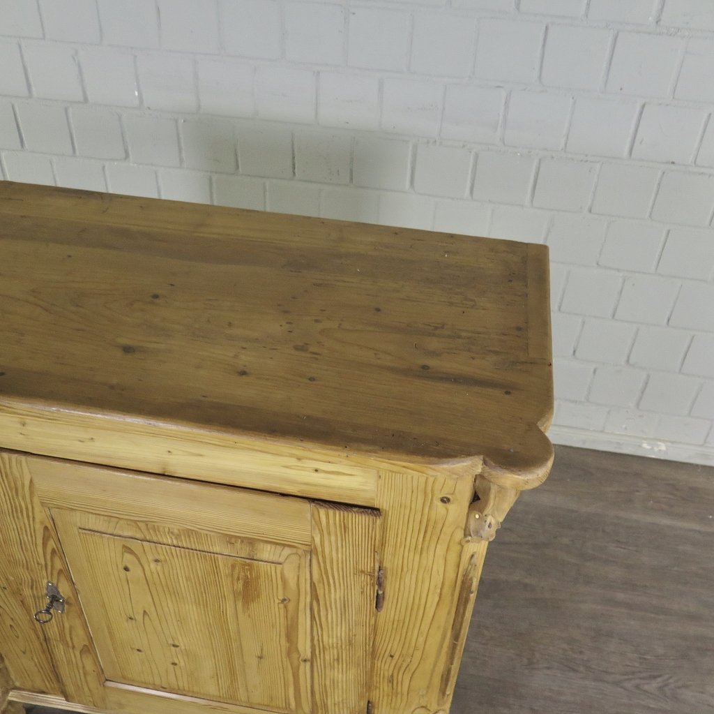 Beistellschrank Halbschrank Louis Philippe 1860 Kiefer