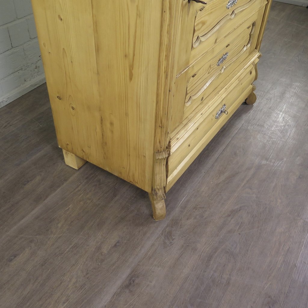 Blender Sekretär Schrank Louis Philippe 1860 Kiefer