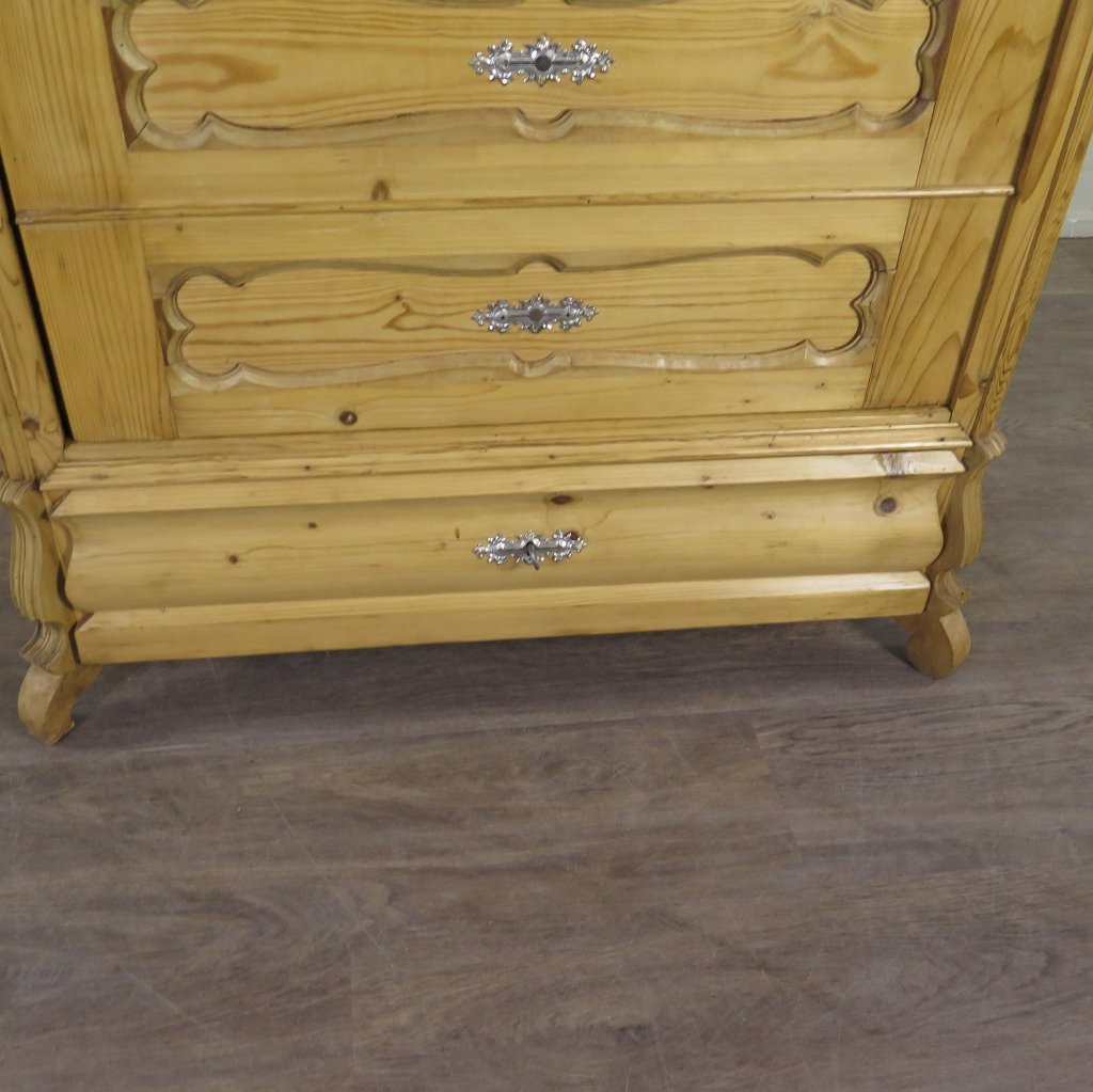 Blender Sekretär Schrank Louis Philippe 1860 Kiefer