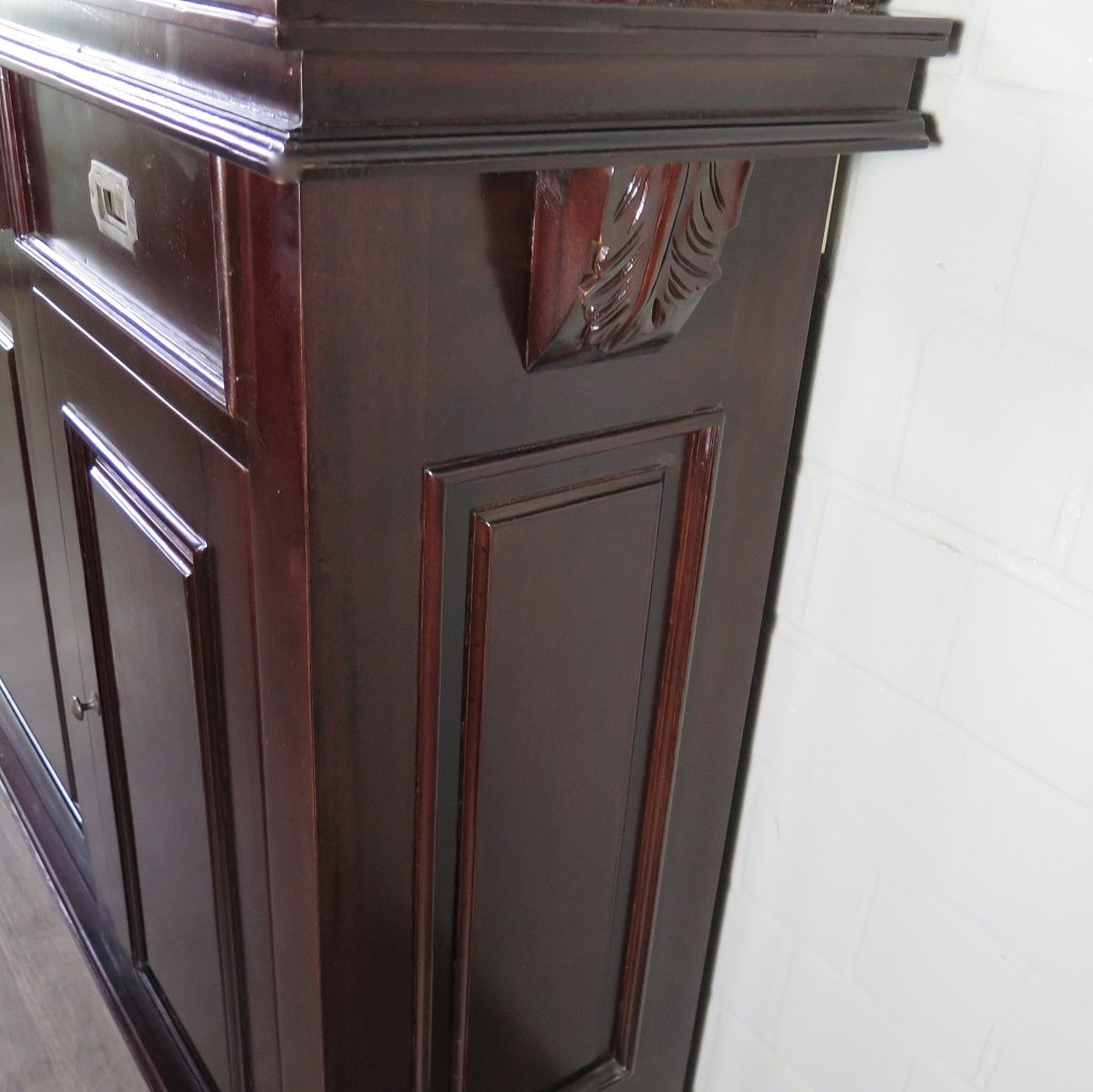 Hausbar Theke Mahagoni 2,35 m