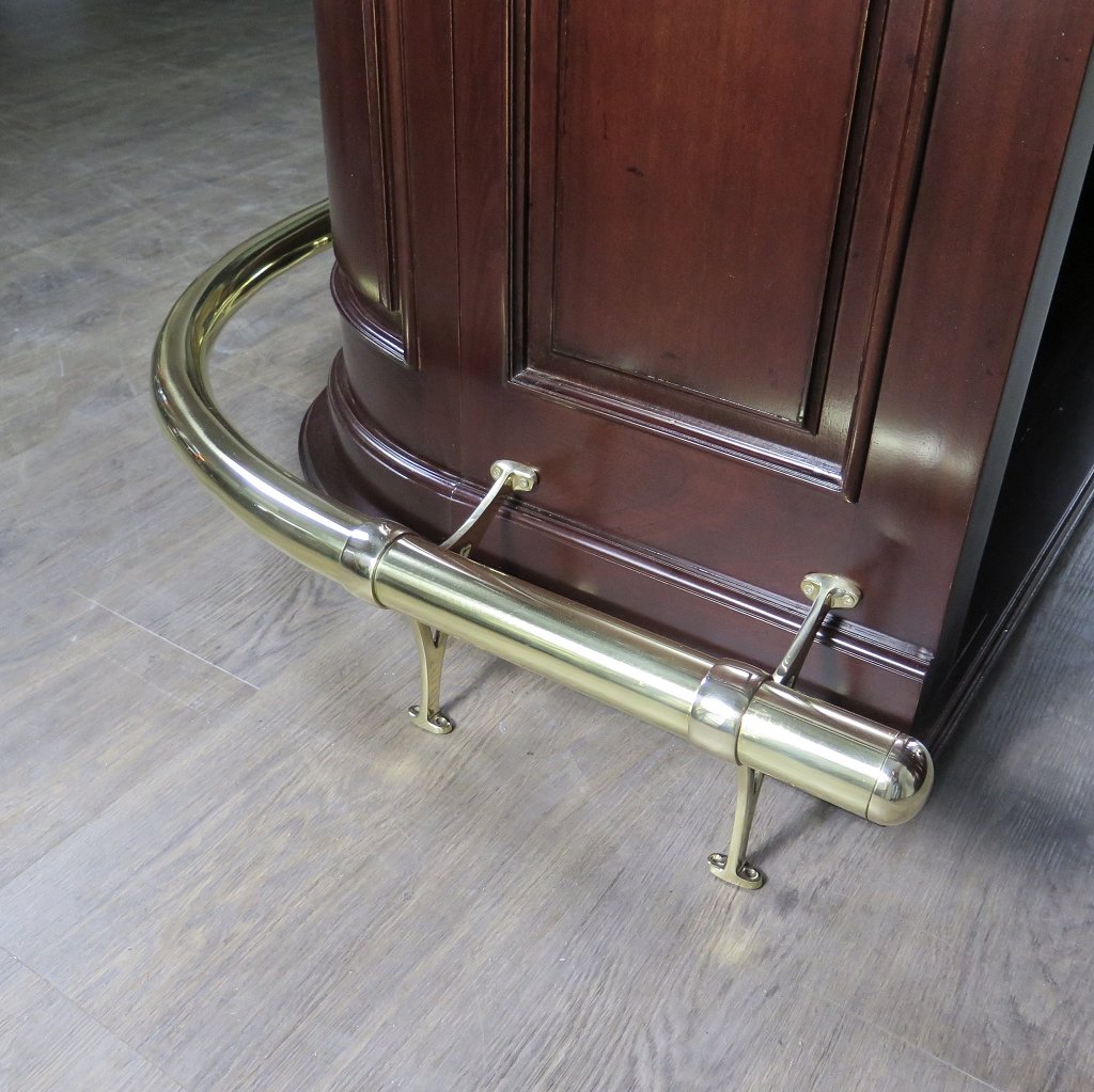 Hausbar Theke Mahagoni 2,35 m