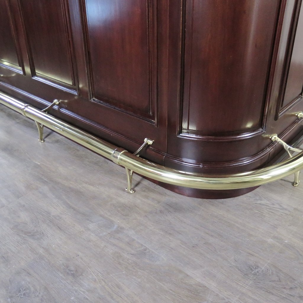 Hausbar Theke Mahagoni 2,35 m