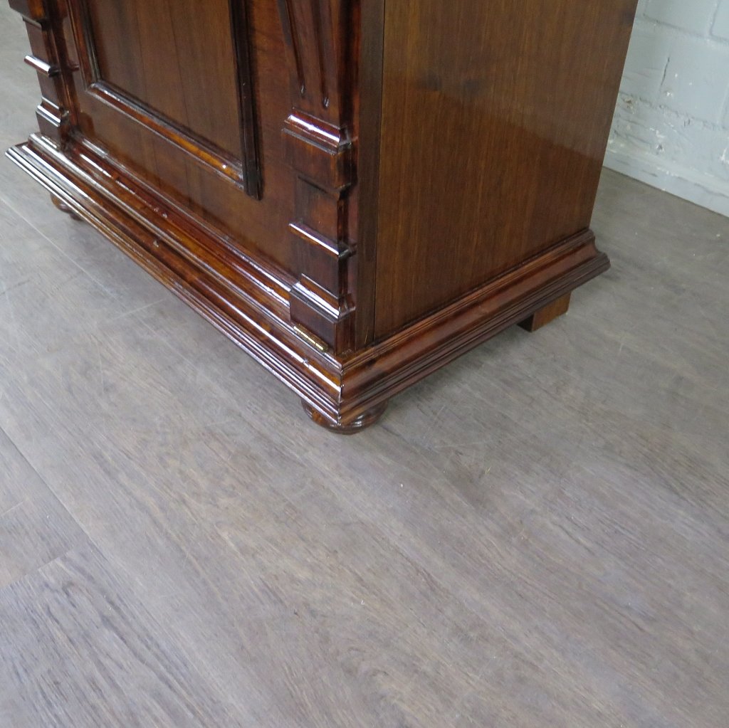 Unterschrank Schrank Spieluhr Gründerzeit 1880 Mahagoni