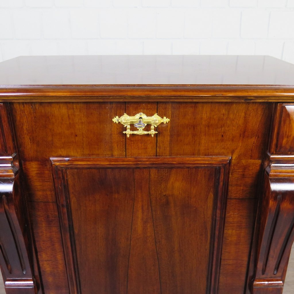 Unterschrank Schrank Spieluhr Gründerzeit 1880 Mahagoni