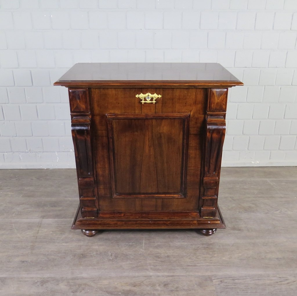 Unterschrank Schrank Spieluhr Gründerzeit 1880 Mahagoni