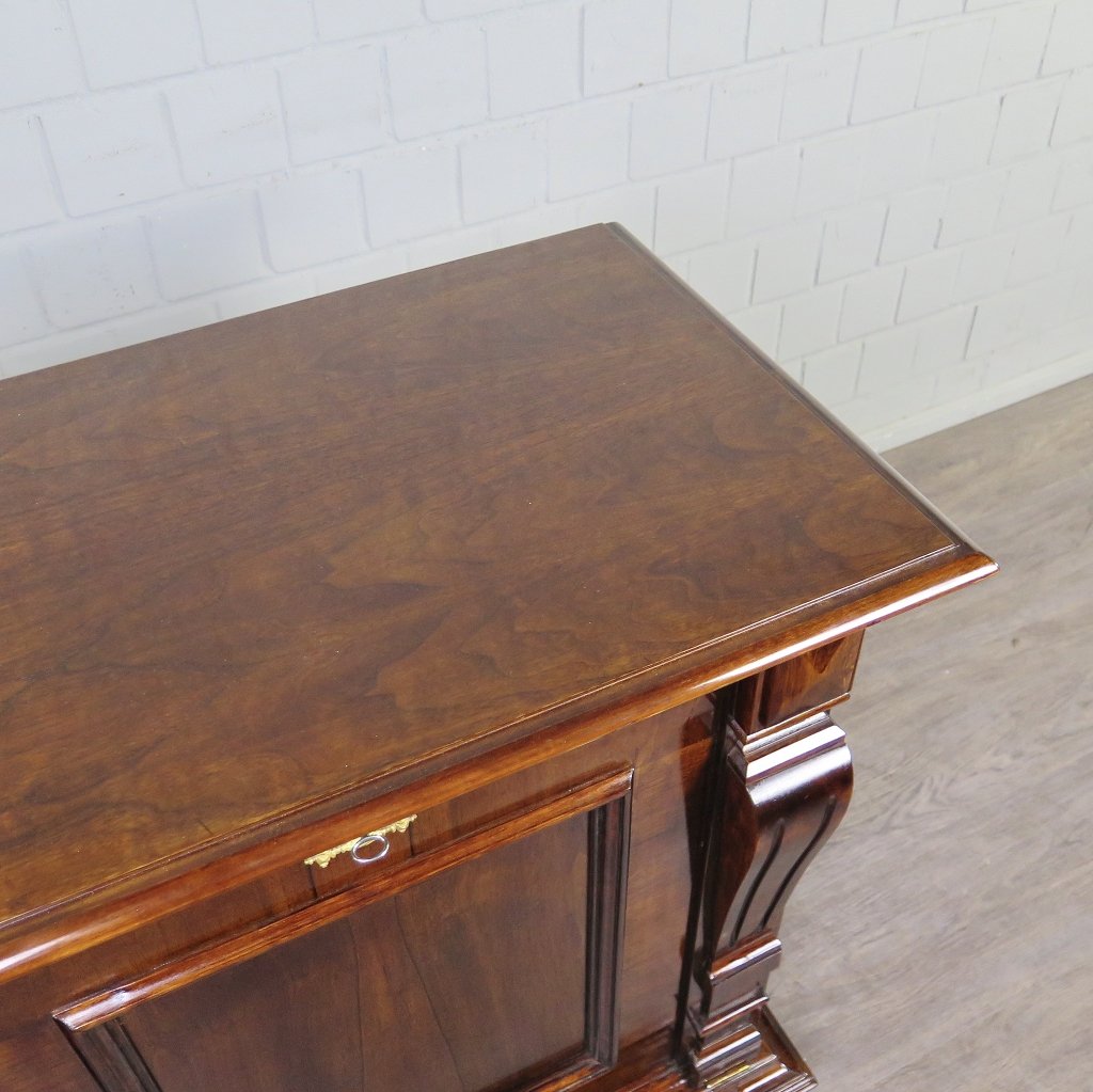 Unterschrank Schrank Spieluhr Gründerzeit 1880 Mahagoni