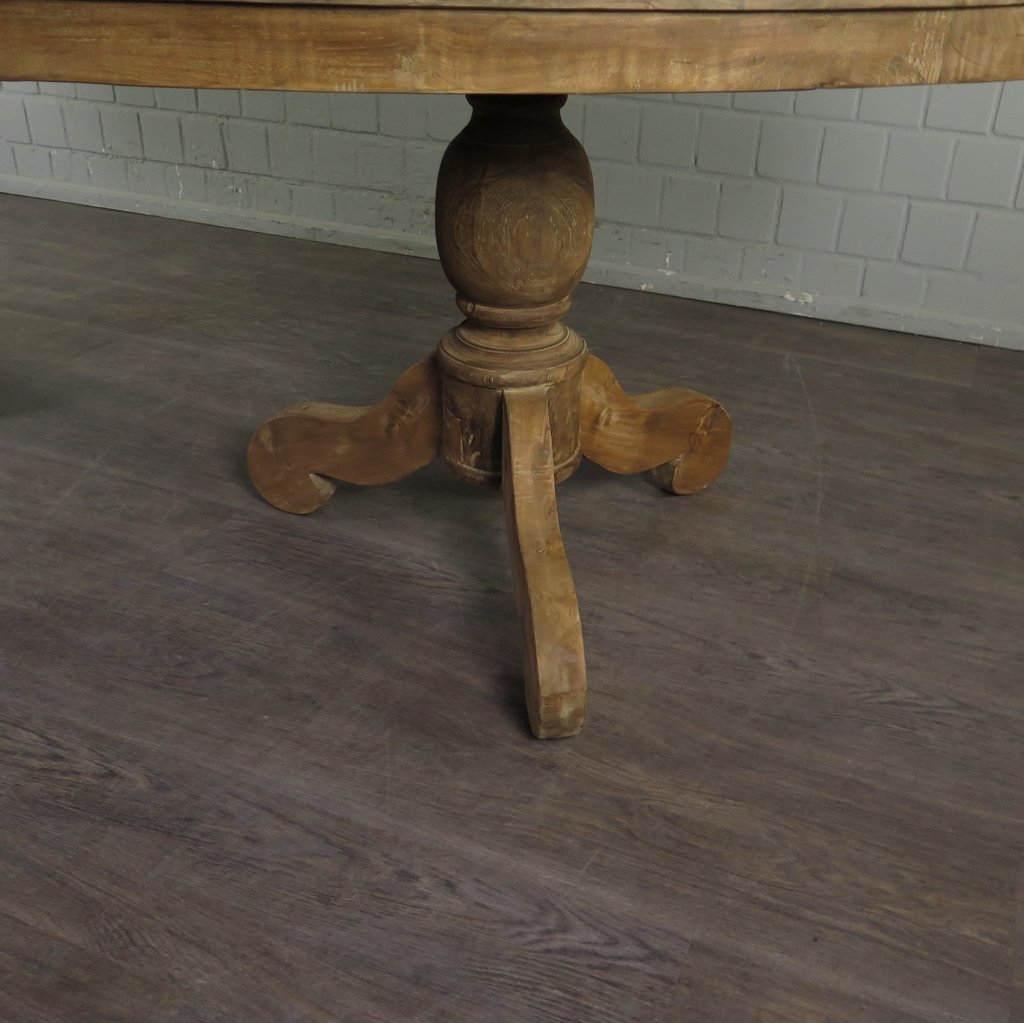 Esstisch Tisch Oval Teakholz 2,60 m x 1,20 m