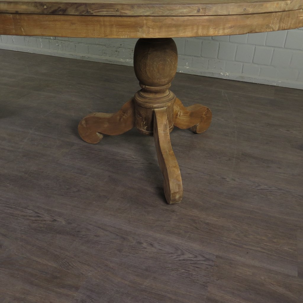 Esstisch Tisch Oval Teakholz 2,60 m x 1,20 m