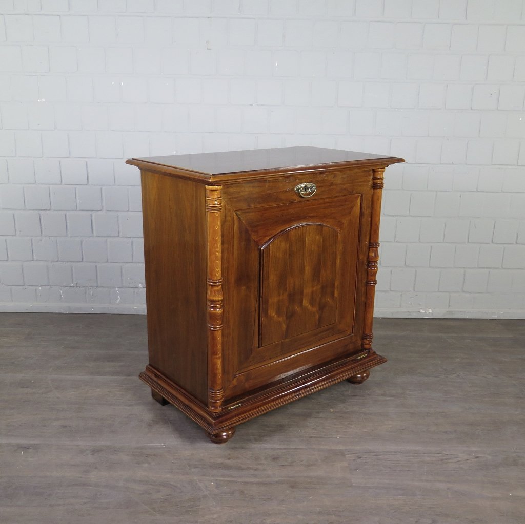 Unterschrank Schrank Spieluhr Gründerzeit 1880 Nussbaum