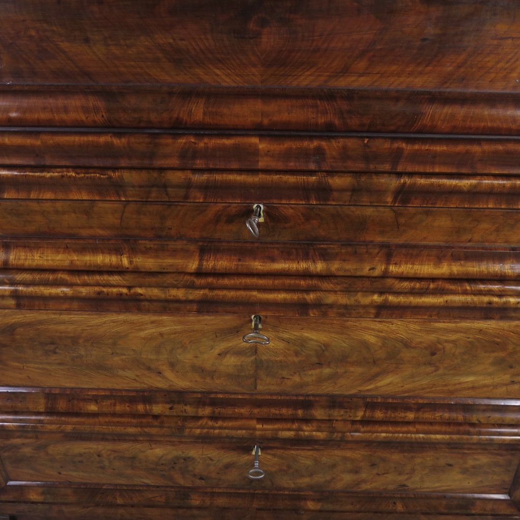 Sekretär Biedermeier 1850 Mahagoni