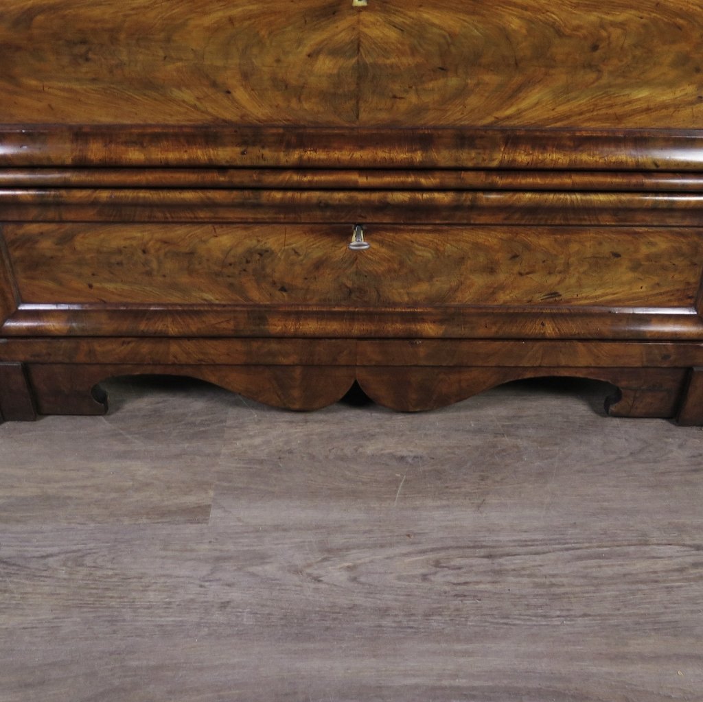 Sekretär Biedermeier 1850 Mahagoni