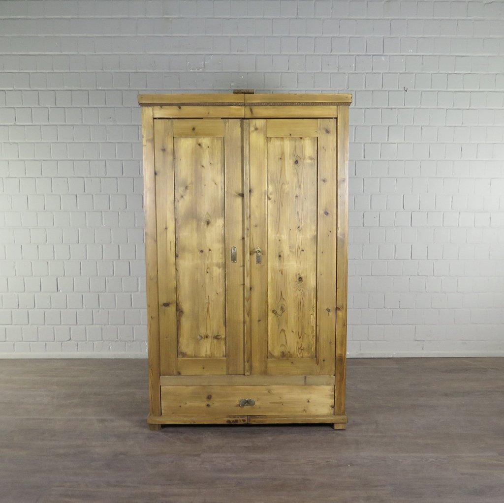 Schrank Kleiderschrank Jugendstil 1910 Kiefer