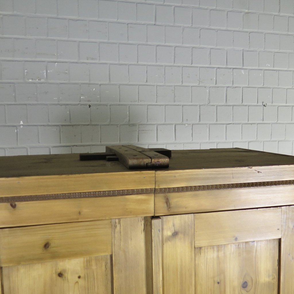 Schrank Kleiderschrank Jugendstil 1910 Kiefer