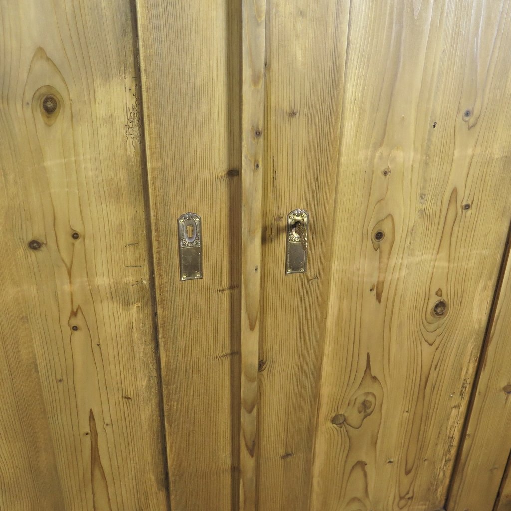 Schrank Kleiderschrank Jugendstil 1910 Kiefer