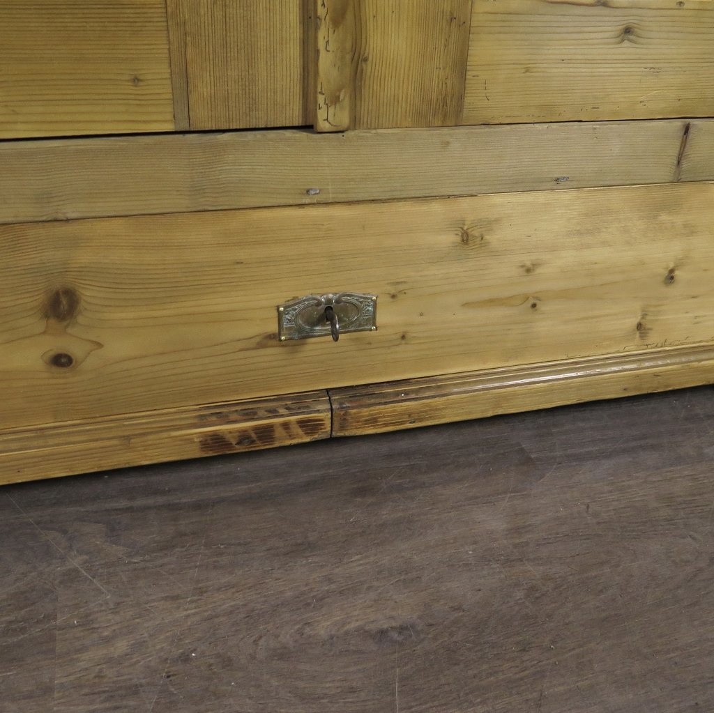 Schrank Kleiderschrank Jugendstil 1910 Kiefer