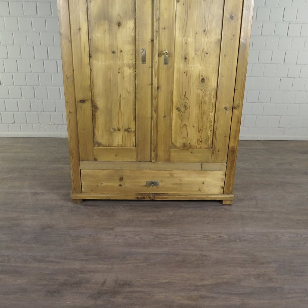 Schrank Kleiderschrank Jugendstil 1910 Kiefer