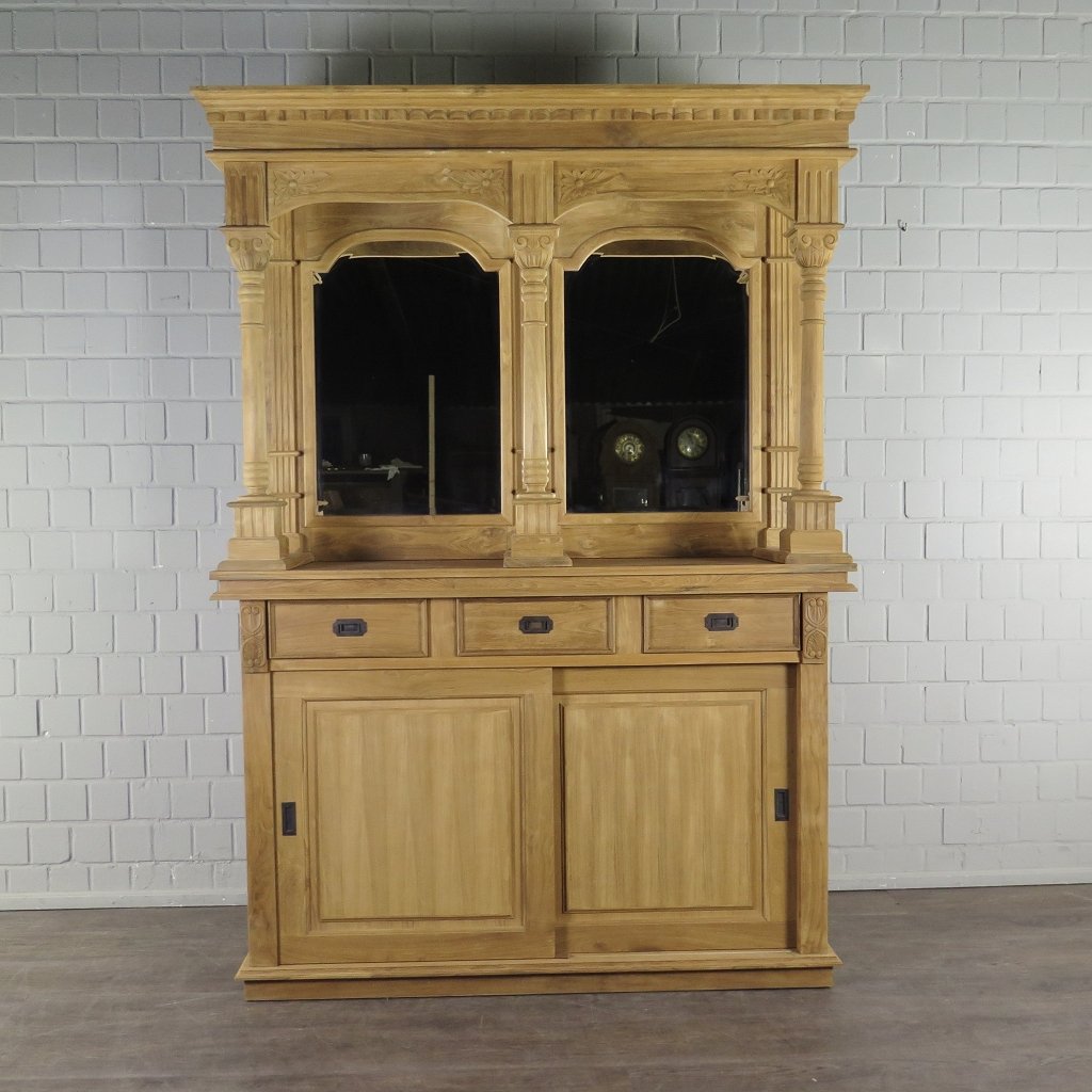 Englische Bar Theke Teakholz 1,65 m