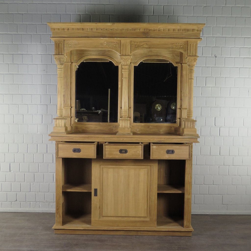 Englische Bar Theke Teakholz 1,65 m