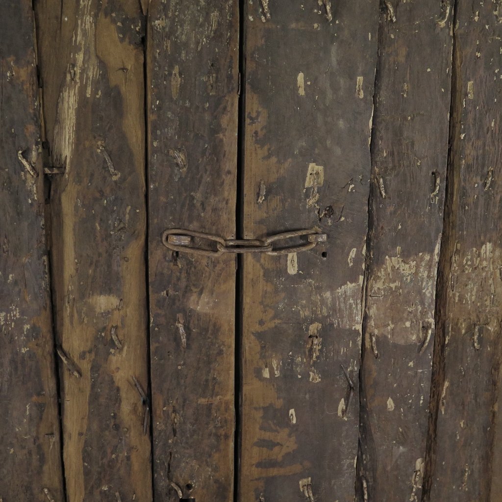 Tür Eingangstür Haustür 1880 Teakholz