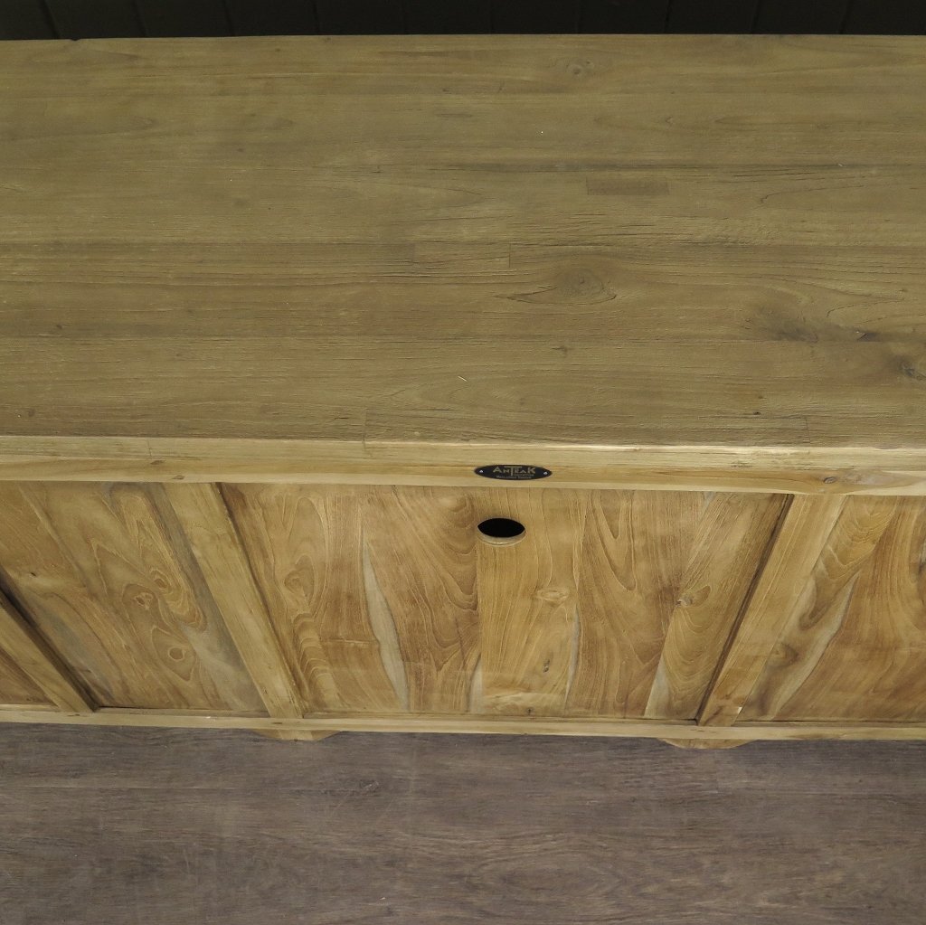 TV-Möbel Lowboard Sideboard Teakholz 2,15 m