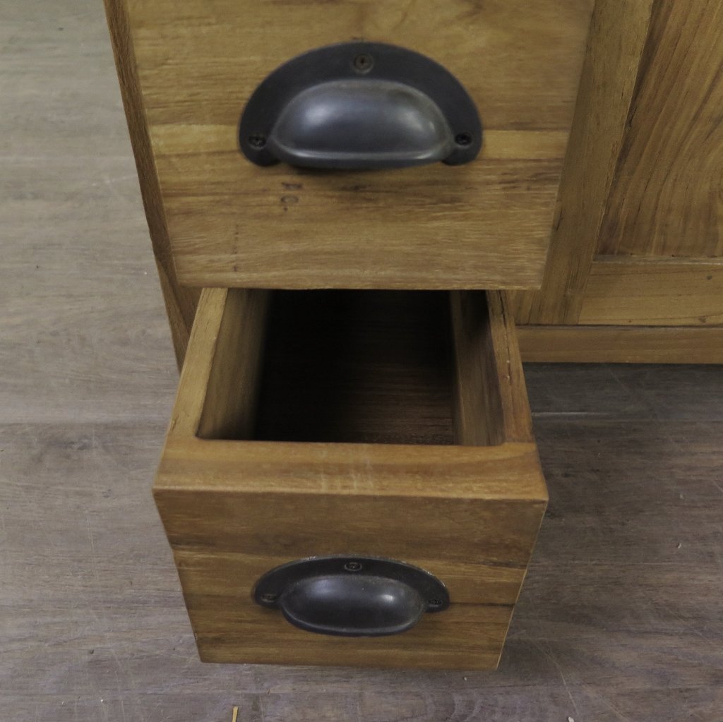 TV-Möbel Lowboard Sideboard Teakholz 1,50 m