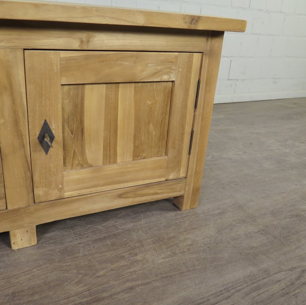 TV-Möbel Lowboard Sideboard Teakholz 1,48 m