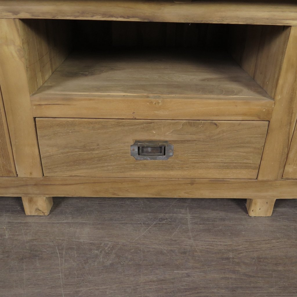 TV-Möbel Lowboard Sideboard Teakholz 1,48 m