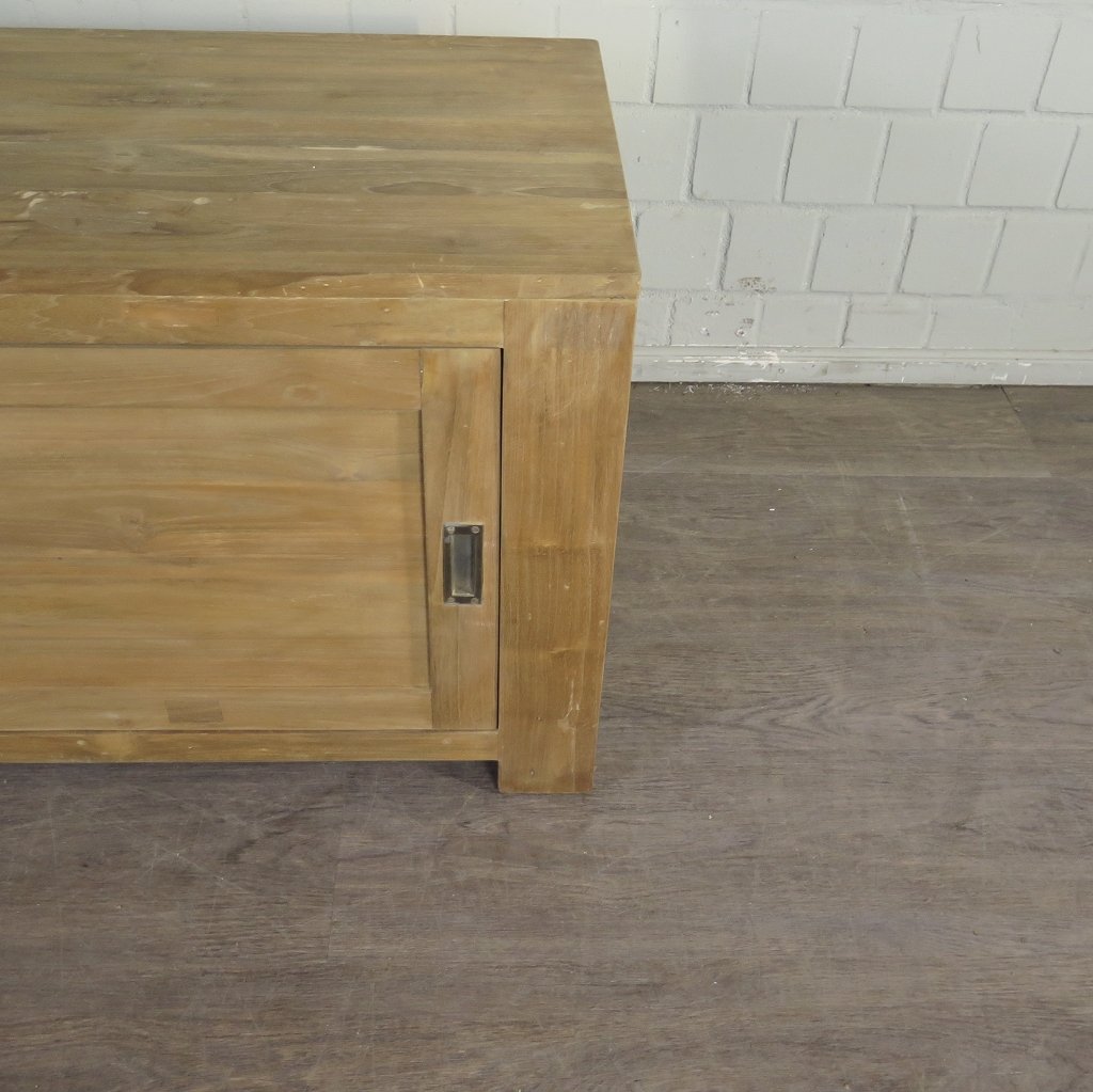 TV-Möbel Lowboard Sideboard Teakholz 1,35 m